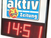 led-zeit-temperatur-anzeige
