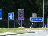 Digitale Verkehrsschilder