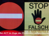 Digitale Verkehrsschilder