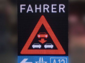 Digitale Verkehrsschilder
