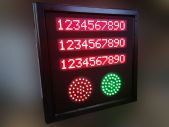 LED-Mautanzeige