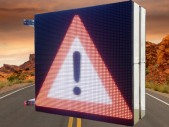 LED-Warntafel