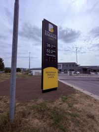 Preisanzeigen für E-Ladestationen