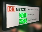 Unfall-Infoanzeige
