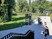 Temperatur-Infoschild