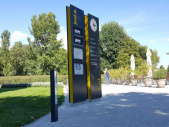 Temperatur-Infoschild