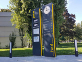 Temperatur-Infoschild