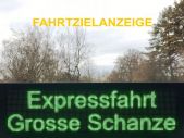 Fahrtzielanzeige