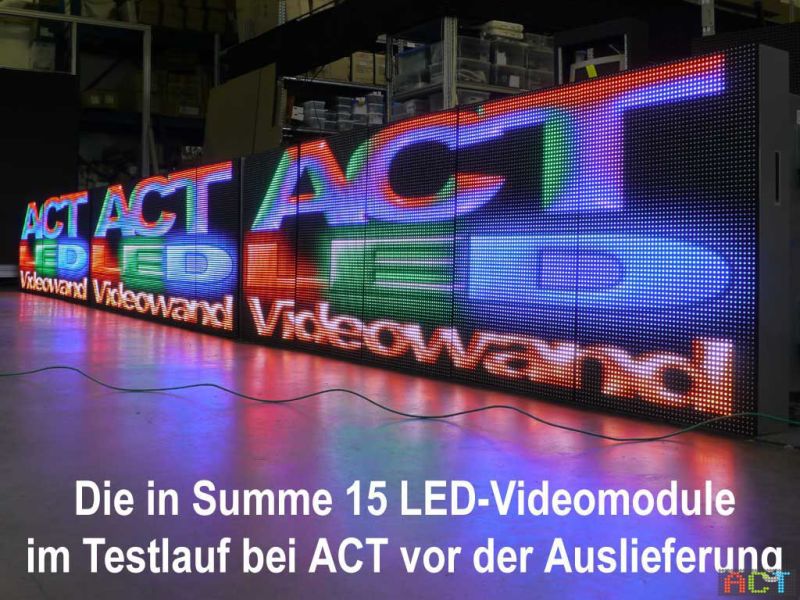 LED-Werbeplakat