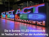 LED-Werbeplakat