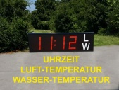 Led-Großanzeige