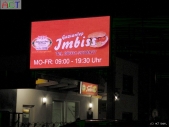 LED-Reklametafel