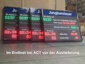 jungbunzlauer led tafel unfallfreie tage