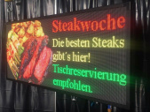 LED-Schild