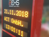 Unfallzahlen Schild