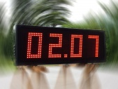 LED-Zeitanzeige
