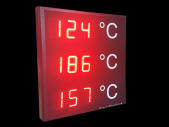 Digitale Temperaturanzeige