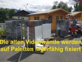 Videowand-Werbung