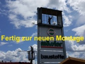 Videowand-Werbung