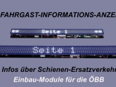 Led-Fahrgast-Informationsanzeigen