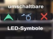 umschaltbare LED-Symbole