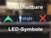 umschaltbare LED-Symbole