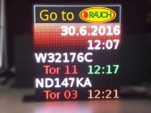 LED-Videodisplay-fuer-die-LKW-Abfertigung