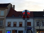 Zeit-Temperatur-LED-Ziffernanzeige