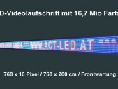 Fullcolor-Laufschrift