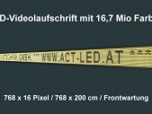 Fullcolor-Laufschrift