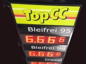 Benzinpreisanzeige