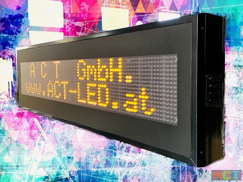 50 Rabatt Ein Und Doppelseitige Outdoor Led Anzeigen Act Gmbh Led Displays