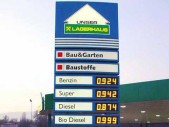 LED-Tankstellenpreisanzeige