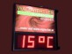 Uhrzeit-Temperatur-Anzeigen