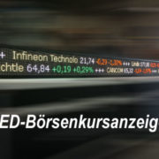 LED-Börsenkursanzeiger