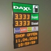 Tankpreisanzeige