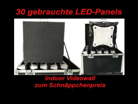 Gebrauchte LED-Panels