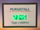 Unfallfreie Tage Anzeigen