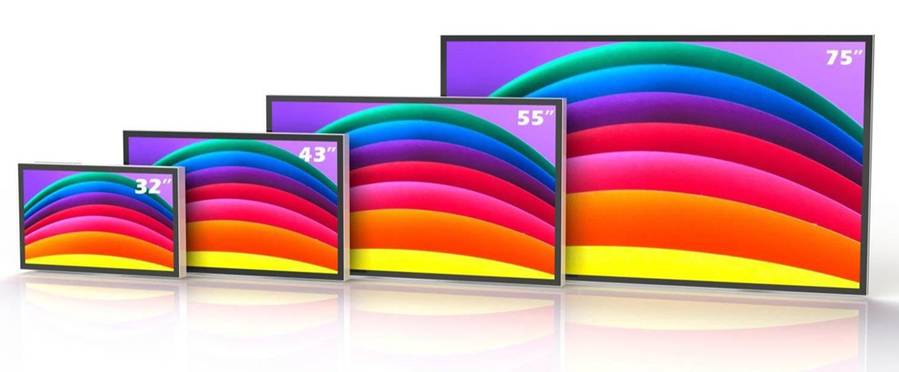 Outdoor Monitore 32 bis 75Zoll